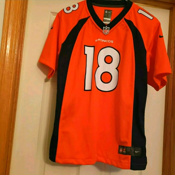 🔥Denver Broncos Peyton Manning #18 NFL Nike 🏈 - Picture 11 of 11